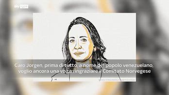 Nobel Pace, Machado: racconterò cosa abbiamo dovuto affrontare