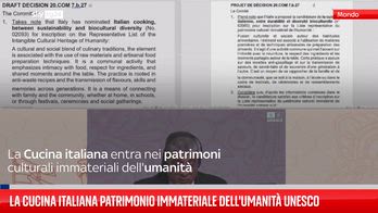 La cucina italiana patrimonio dell'umanità Unesco