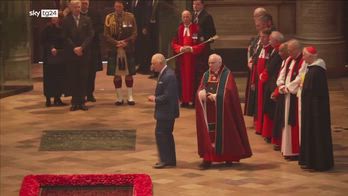 Uk, Re Carlo alla funzione per l'Avvento a Westminster