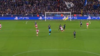 bruges arsenal madueke gol