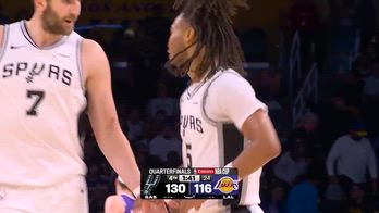 NBA, 30 punti per Stephon Castle contro i Lakers