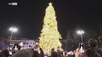 Roma, lo spettacolo delle luminarie natalizie 2025