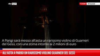 All’asta a Parigi un rarissimo violino Guarneri del Gesù