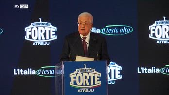 Abu Mazen: auspico Italia riconosca Stato palestinese
