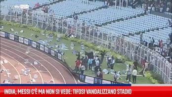 India, Messi c'è ma non si vede: tifosi vandalizzano stadio