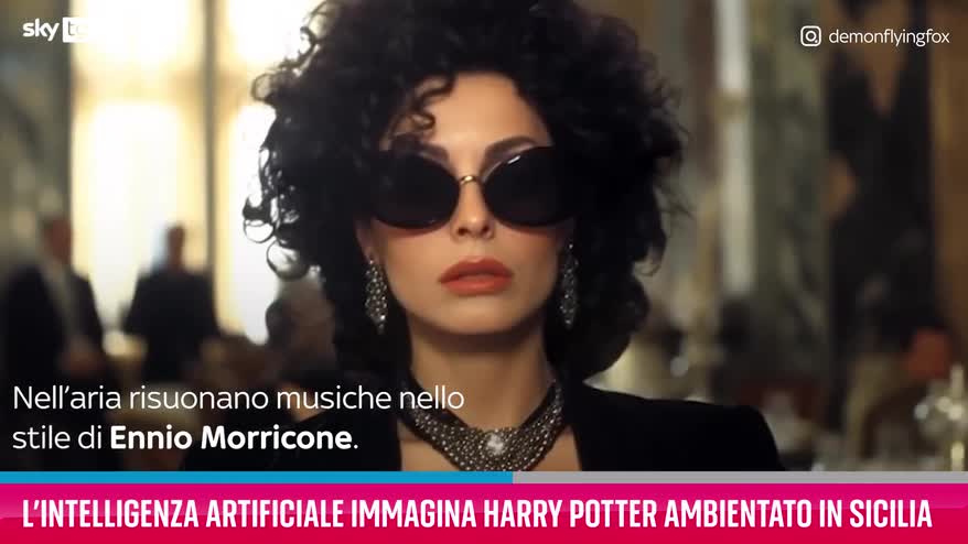 VIDEO L'AI immagina Harry Potter ambientato in Sicilia