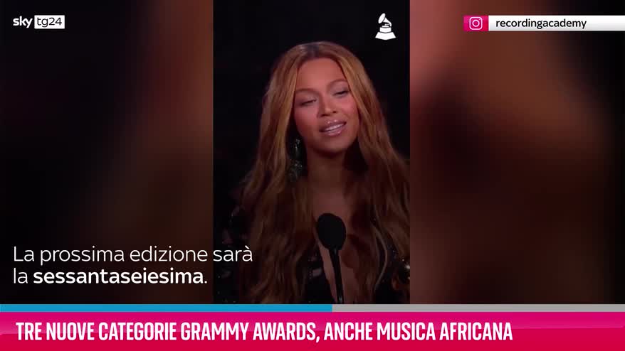 VIDEO Grammy Awards, arrivano tre nuove categorie