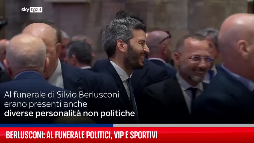 Berlusconi: al funerale politici, vip e sportivi