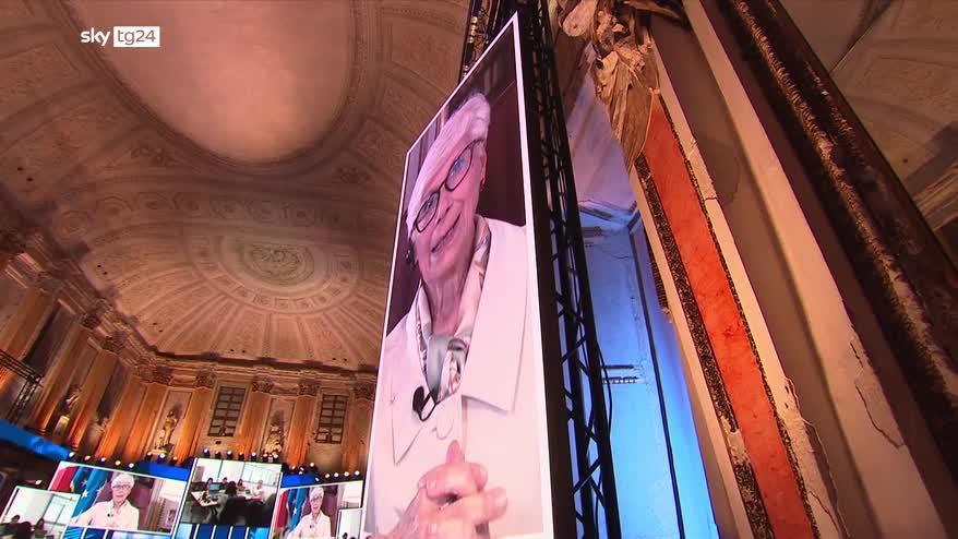 Silvana Sciarra a Sky TG24 da Palazzo Reale