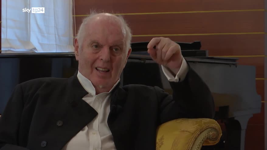 Daniel Barenboim a Sky Tg24: