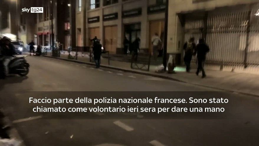 Scontri in Francia, la testimonianza di un poliziotto