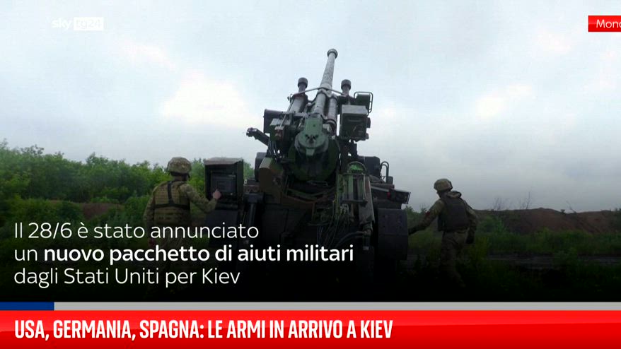 Armi occidentali all'Ucraina: le nuove forniture