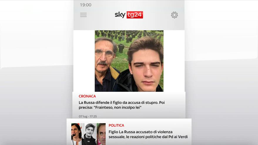 I titoli di Sky TG24 del 07 luglio 2023 - edizione h19
