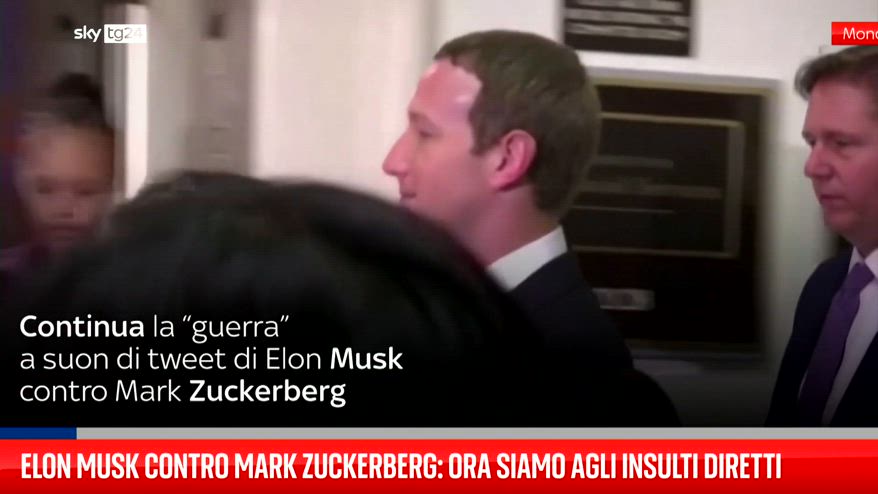 Elon Musk contro Mark Zuckerberg: gli insulti