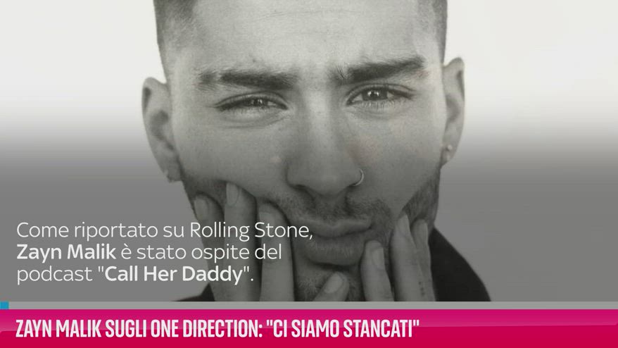 VIDEO Zayn Malik sugli One Direction: