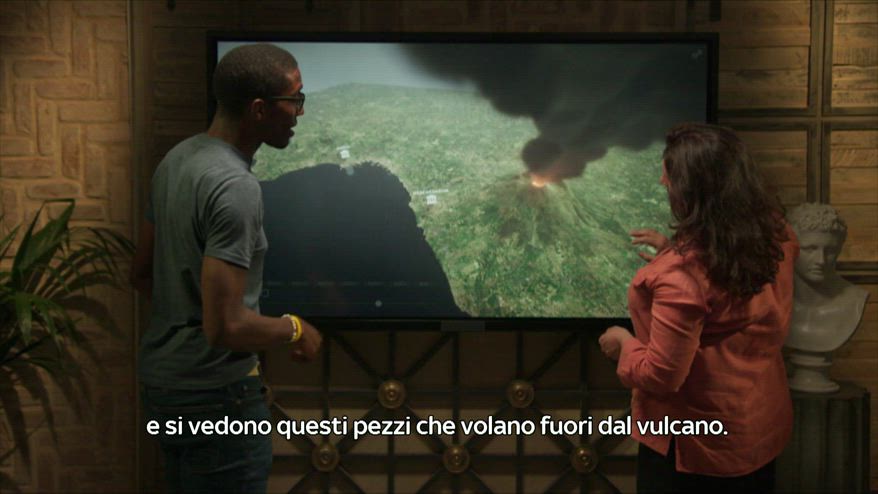 La drammatica eruzione del Vesuvio