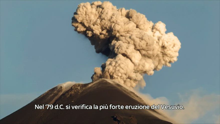 Le ore precedenti all'eruzione del Vesuvio
