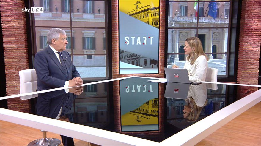 Tajani a SkyTG24: Concorso esterno per mafia? Non è priorità