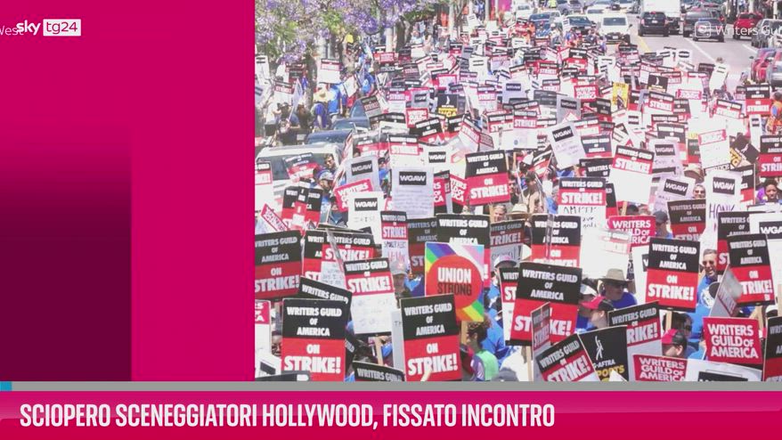 VIDEO Sciopero sceneggiatori Hollywood, fissato incontro