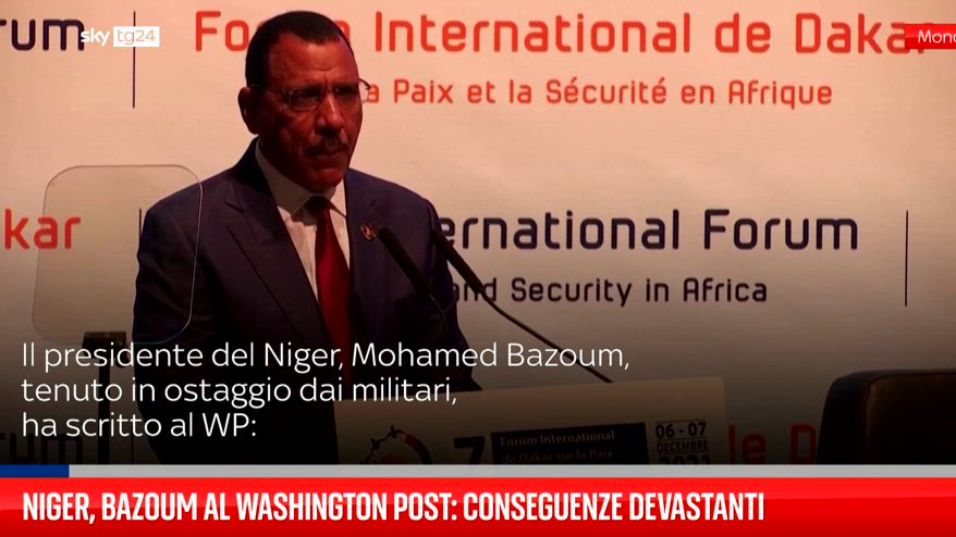 Niger, Bazoum al Washington Post: conseguenze devastanti