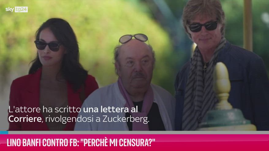 VIDEO Lino Banfi contro FB: 