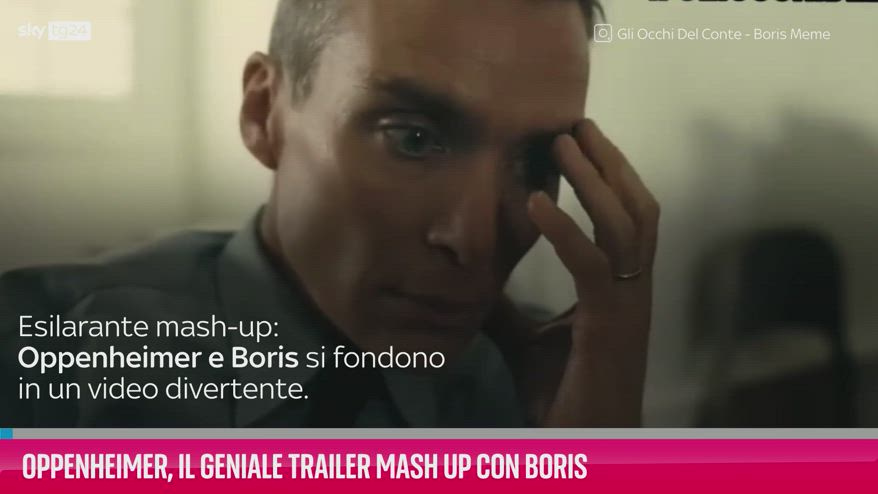 VIDEO Oppenheimer, il geniale trailer Mashup con Boris