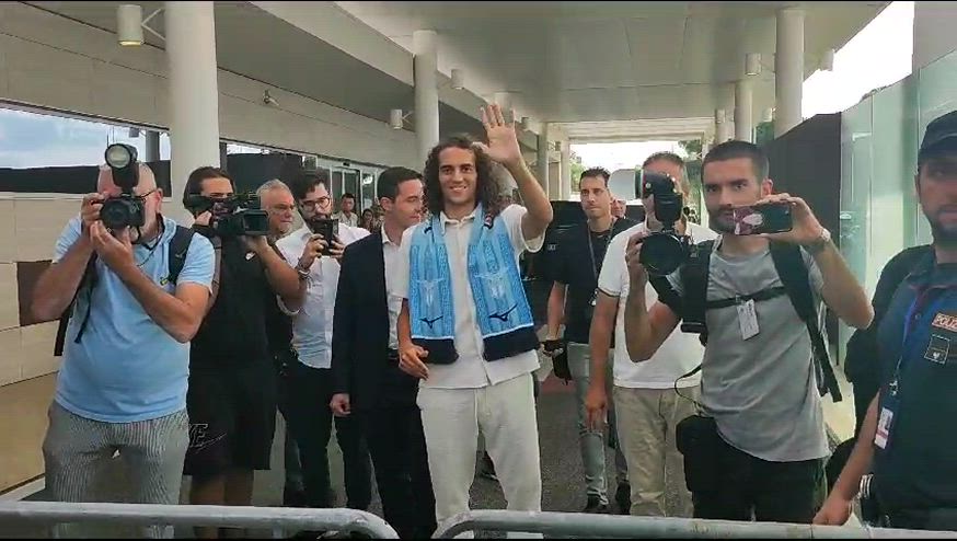 Lazio, Guendouzi è atterrato a Ciampino