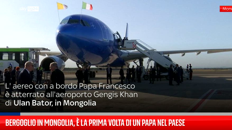 Papa Francesco in Mongolia, � la prima volta di un pontefice nel Paese