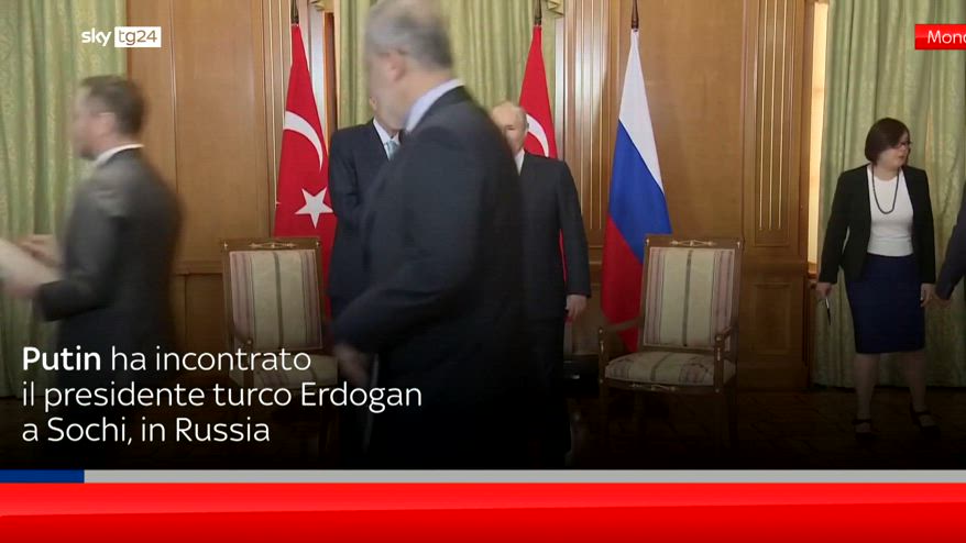 Incontro Putin-Erdogan: pronti a trattare sul grano