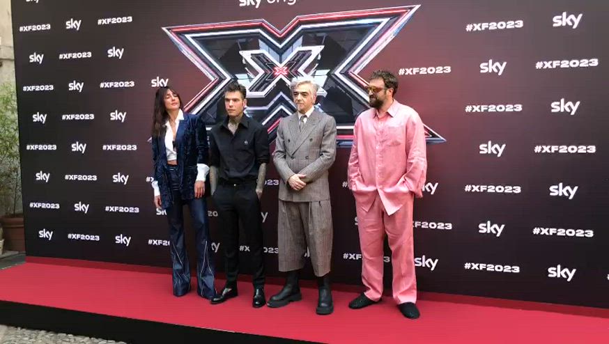 X Factor 2023, la giuria si presenta