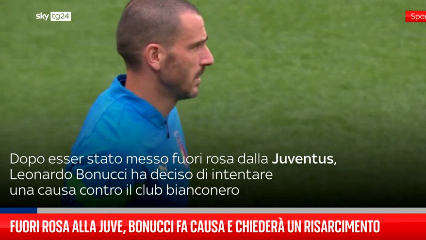 Fuori rosa alla Juve, Bonucci fa causa e chieder� un risarcimento
