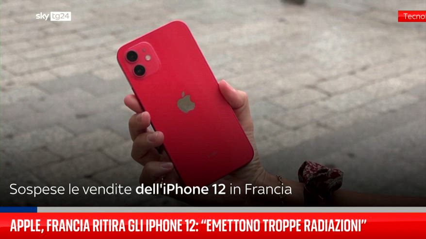 Apple, la Francia ritira gli Iphone 12: ?Emettono troppe radiazioni?