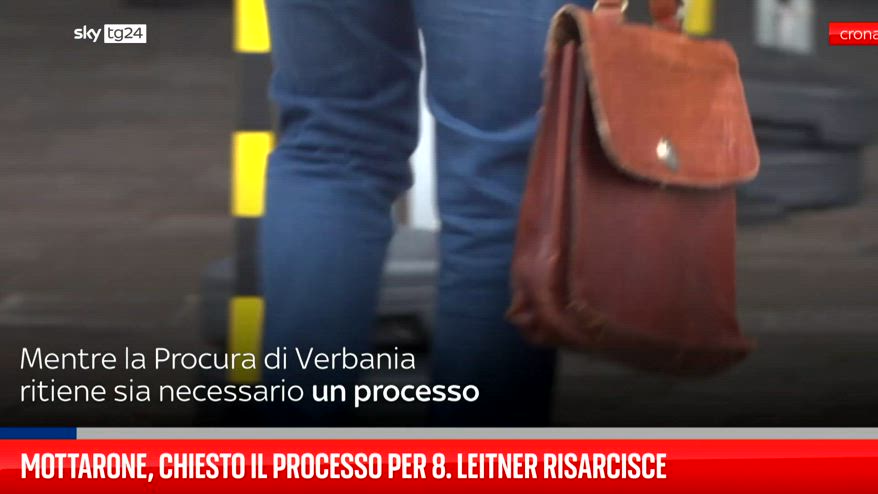 Mottarone, chiesto il processo per otto. Leitner risarcisce