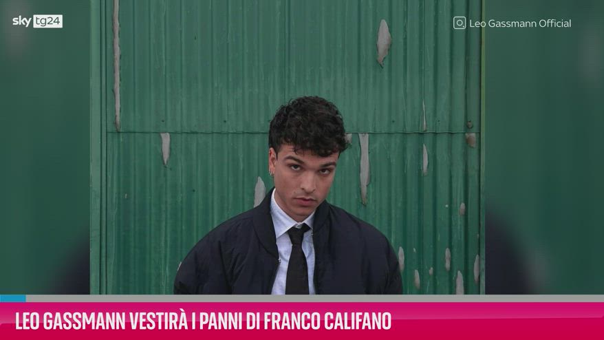 VIDEO Leo Gassmann vestirà i panni di Franco Califano