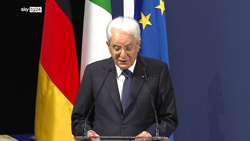 Mattarella: "Germania e Italia unite per superare gli ostacoli"