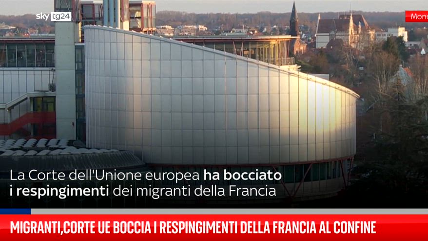 Corte Ue boccia i respingimenti della Francia al confine