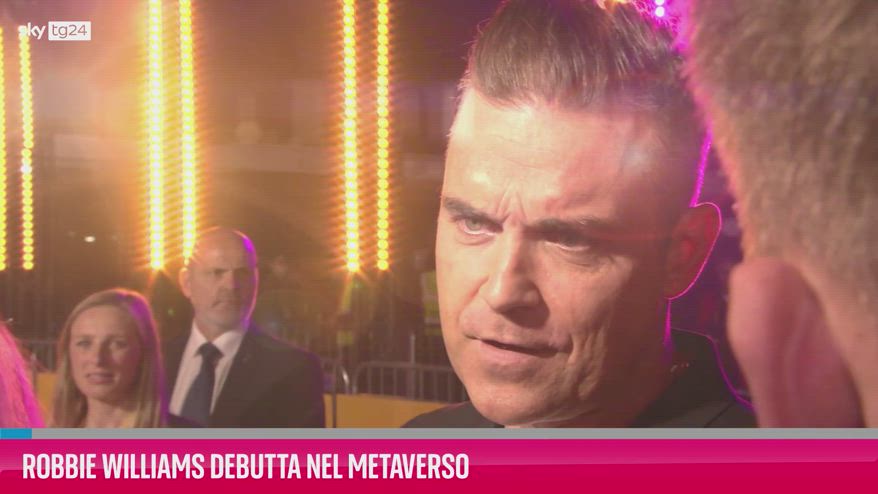 VIDEO Robbie Williams debutta nel metaverso