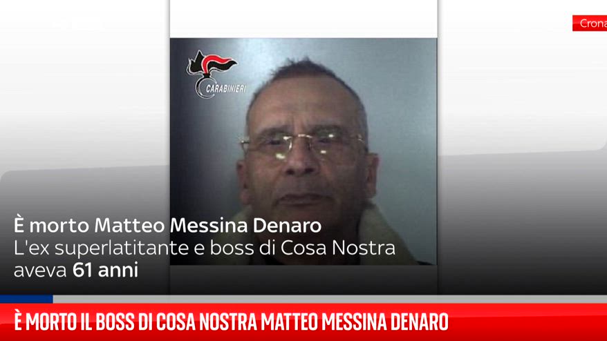 � morto il boss di Cosa Nostra Matteo Messina Denaro