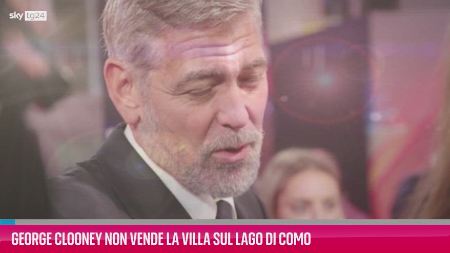 VIDEO George Clooney non vende la villa sul lago di Como