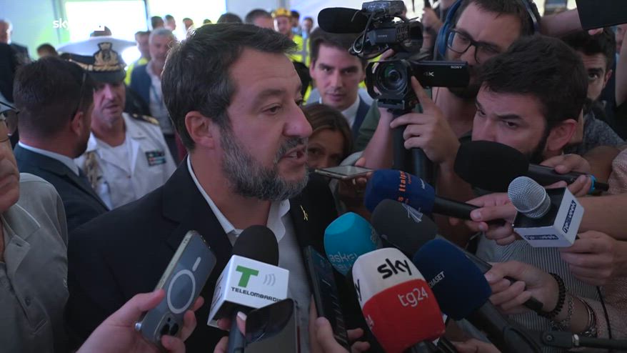 ERROR! Questione migranti, Salvini, Vergognoso che Berlino finanzi Ong
