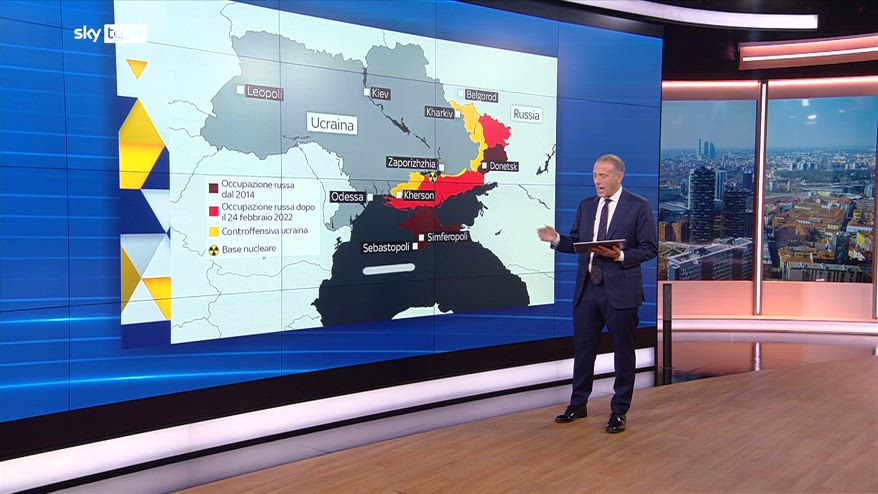 Ucraina, la controffensiva di Kiev e gli attacchi di Mosca. MAPPE