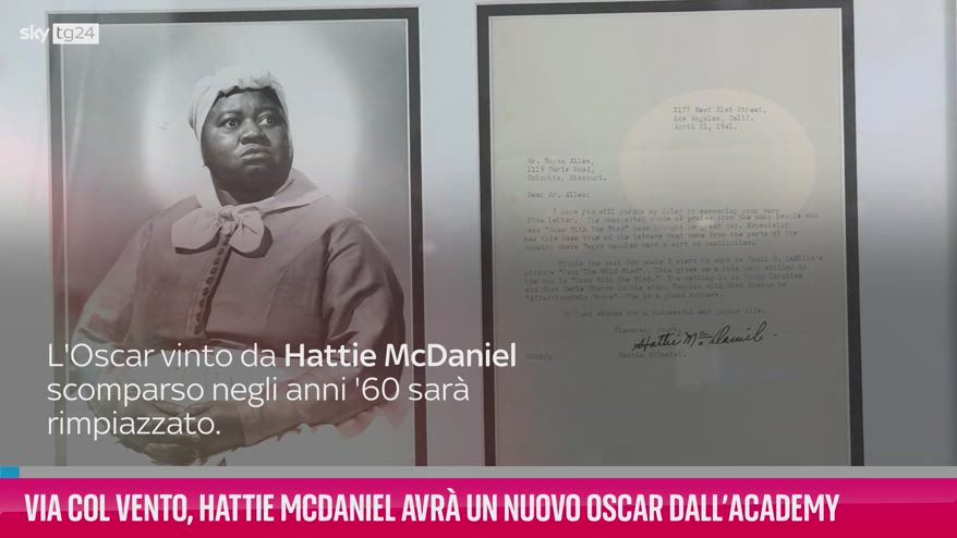 VIDEO Via col vento, Hattie McDaniel avrà un nuovo Oscar