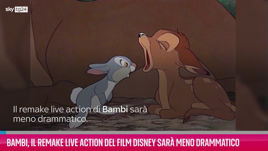 VIDEO Bambi, il remake del film Disney sarà meno drammatico