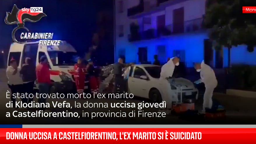Uccisa a Castelfiorentino, l'ex marito si � suicidato