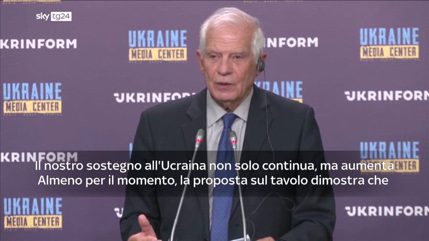 Ucraina, Borrell: gli aiuti proseguiranno