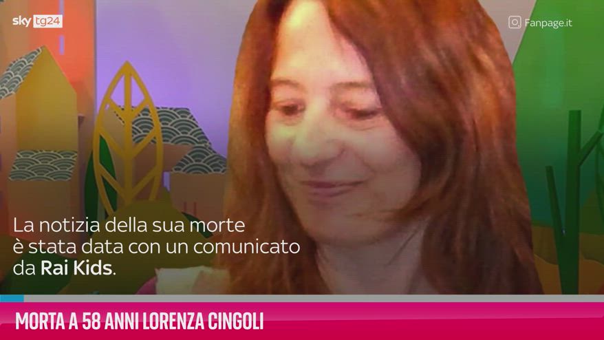 VIDEO Morta a 58 anni Lorenza Cingoli