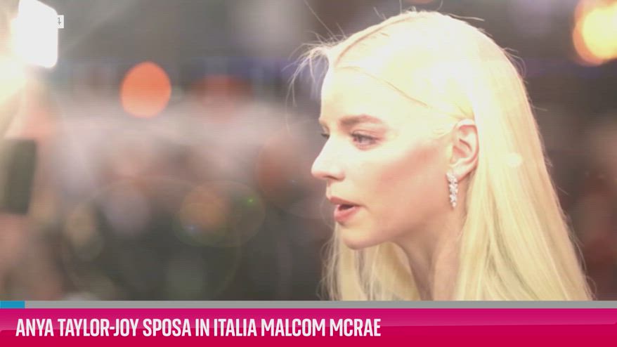 VIDEO Il matrimonio di Anya Taylor-Joy e Malcom McRae