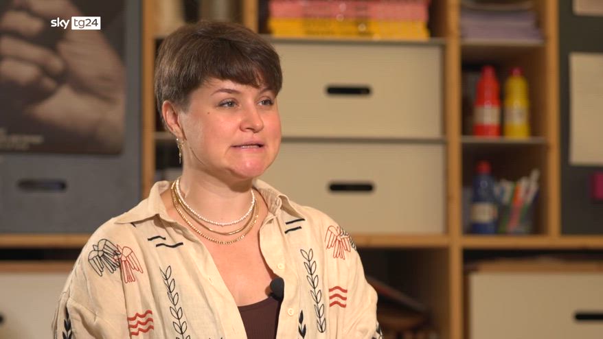 Oleksandra Romantsova a SkyTg24: Nobel per la pace 2023 permette alle