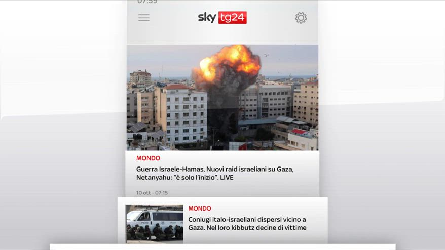 I titoli del 10 ottobre di SkyTG24 - edizione delle 8
