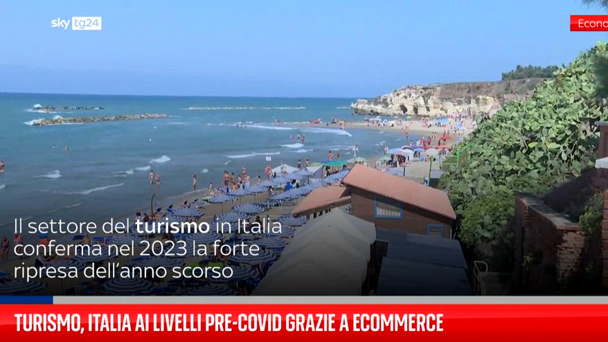 Turismo, l?Italia torna ai livelli pre-Covid: traina l'ecommerce